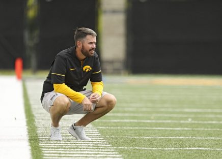 Iowa Football Practice