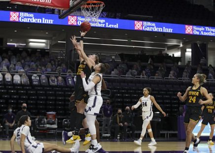 Iowa Women's Basketball at Northwestern