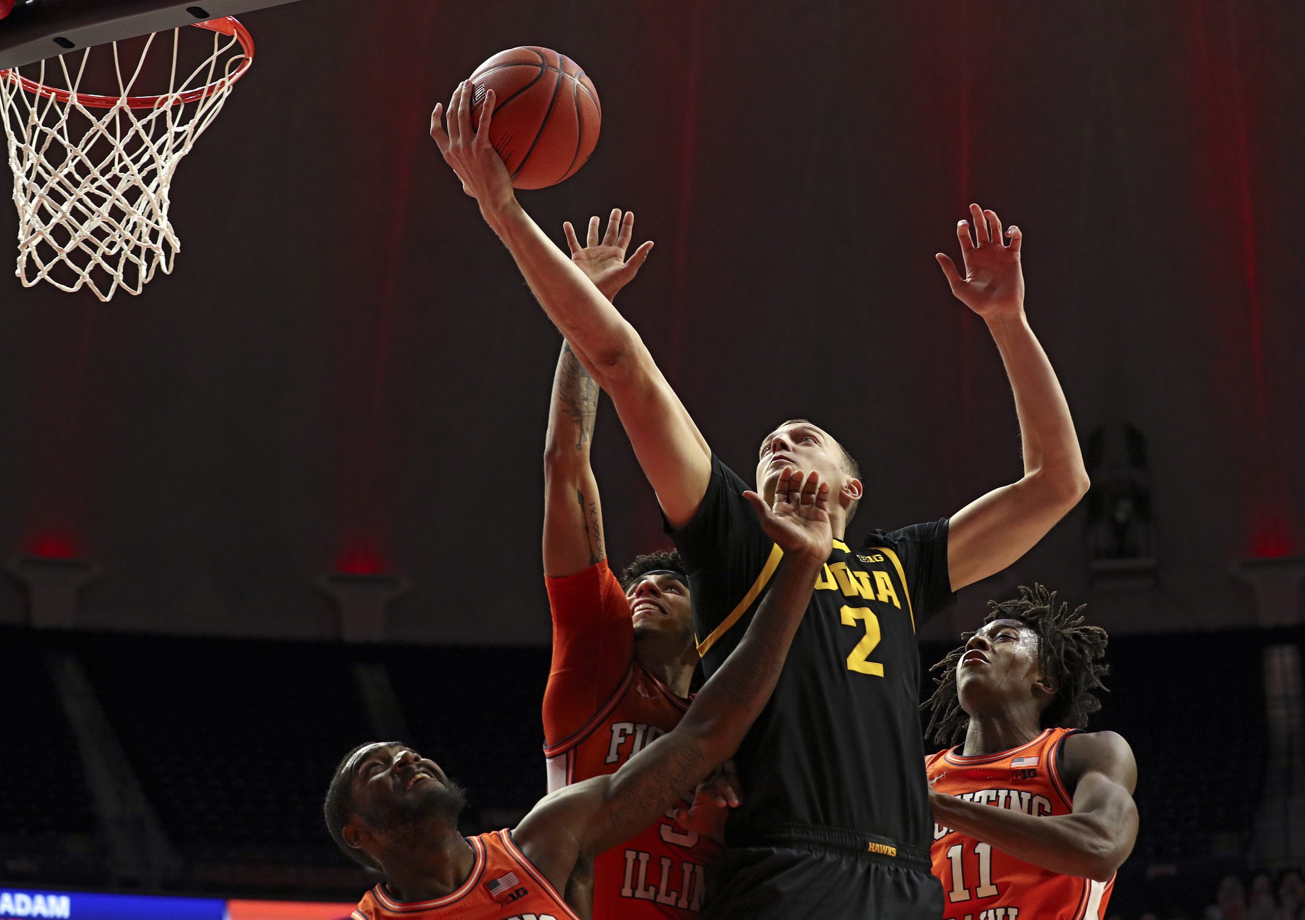 Iowa Men's Basketball at Illinois