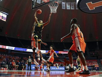 Iowa Men's Basketball at Illinois