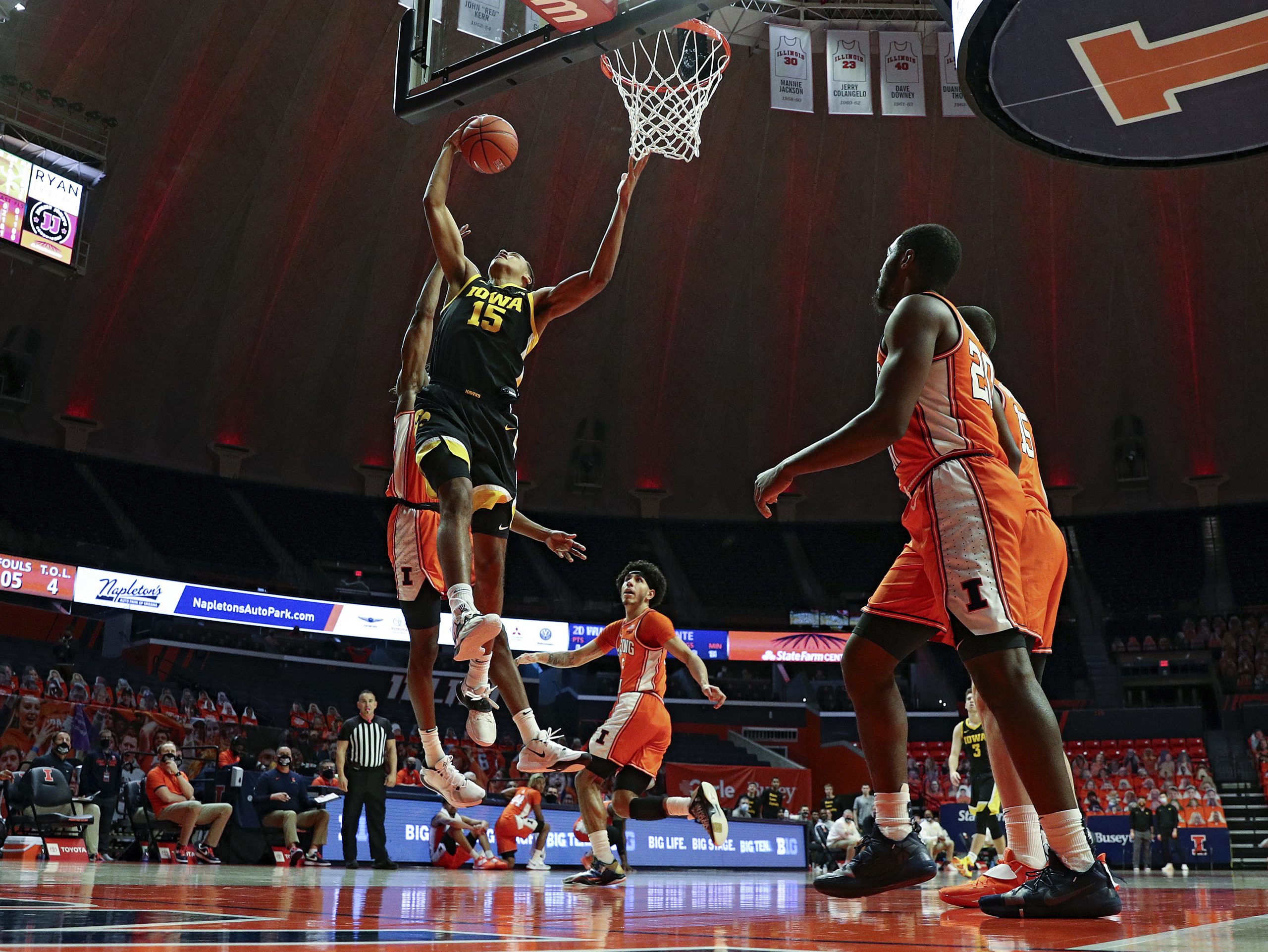 Iowa Men's Basketball at Illinois