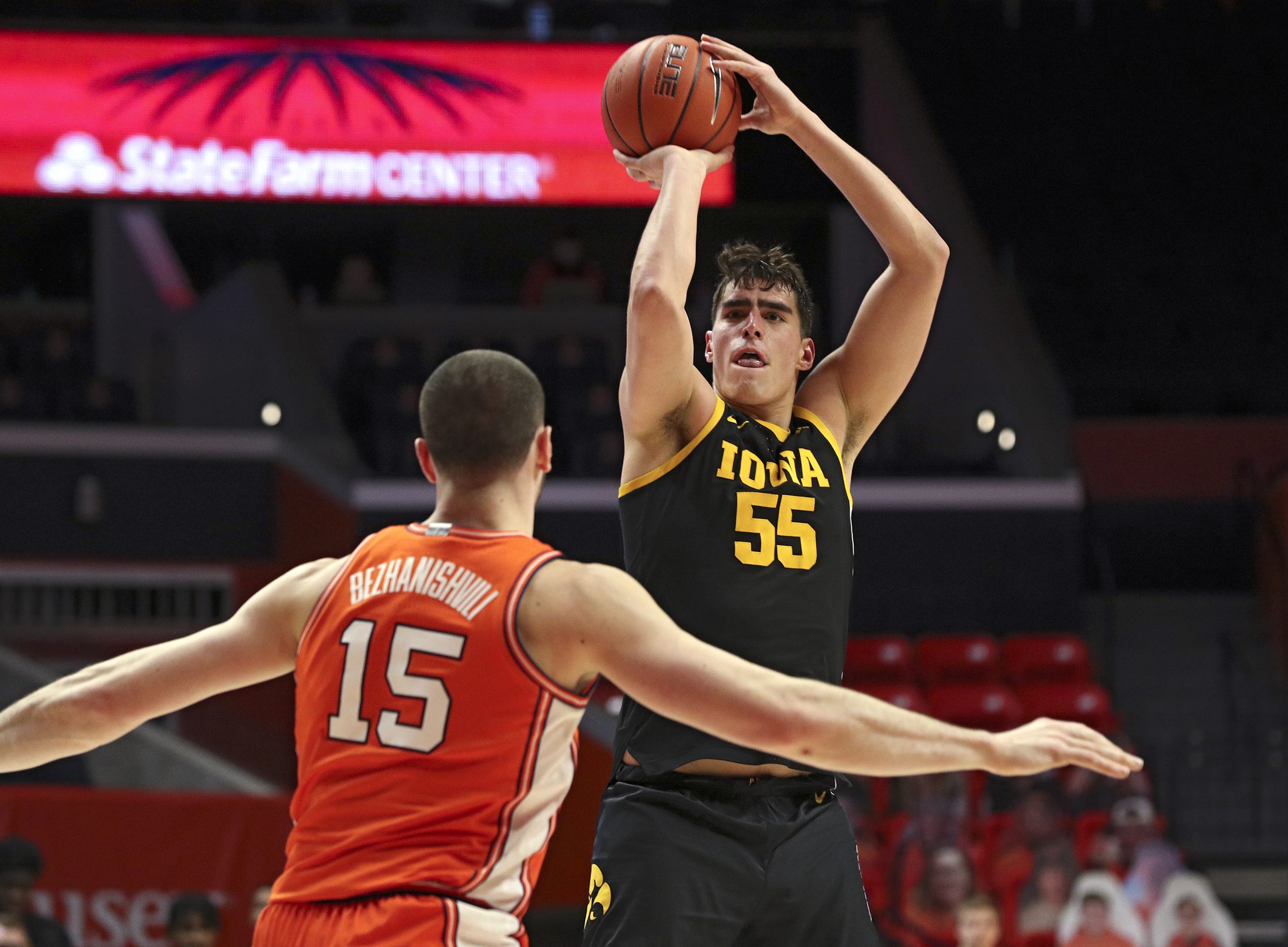 Iowa Men's Basketball at Illinois Iowa Men's Basketball at Illinois