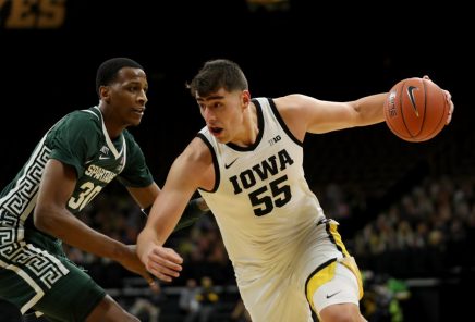 IOWA MEN'S BASKETBALL VS MICHIGAN STATE