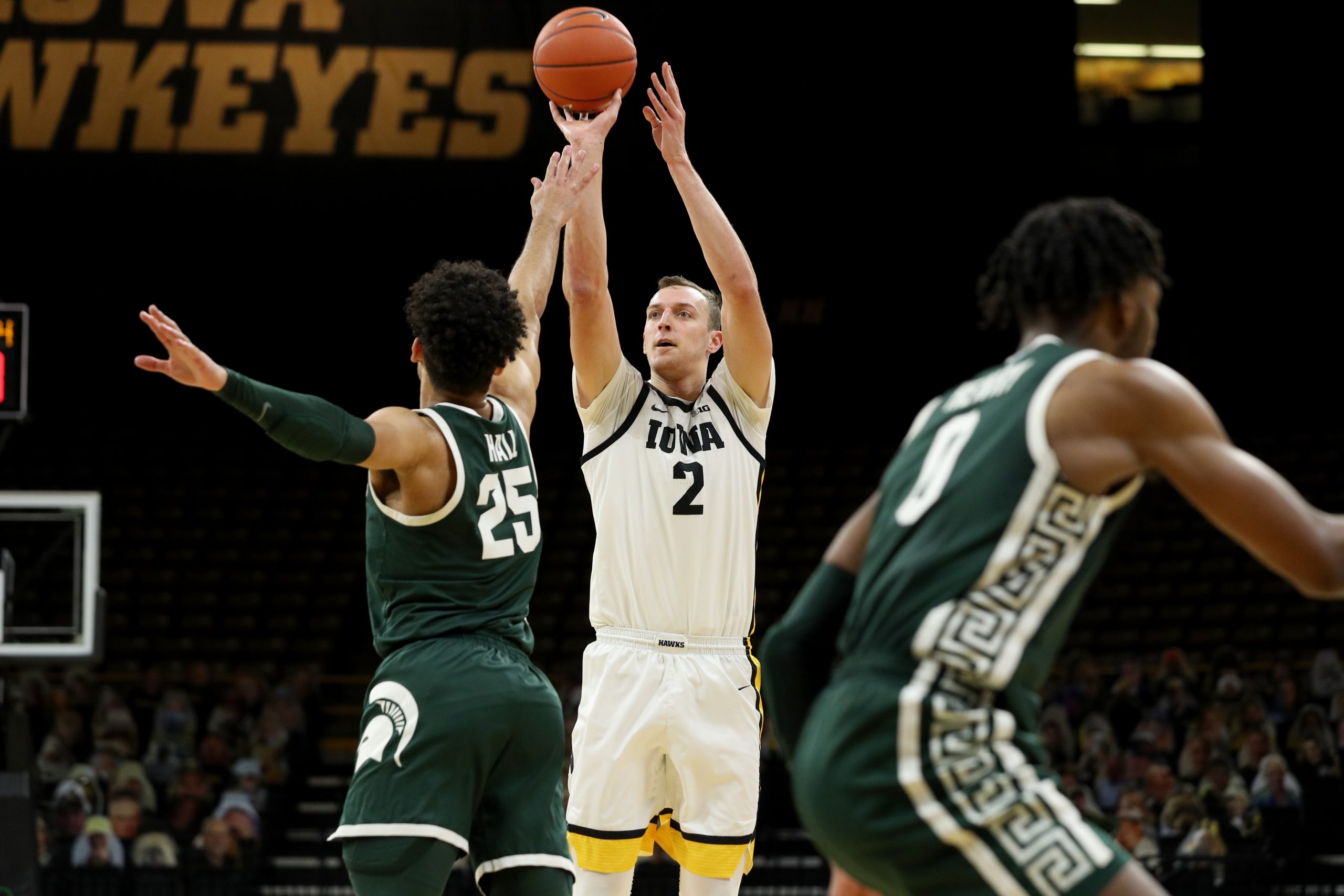 IOWA MEN'S BASKETBALL VS MICHIGAN STATE