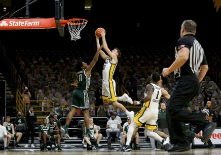 IOWA MEN'S BASKETBALL VS MICHIGAN STATE
