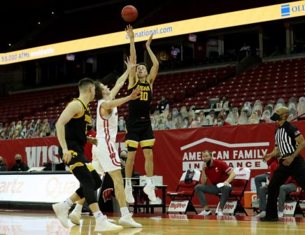 IOWA MEN'S BASKETBALL VS WISCONSIN