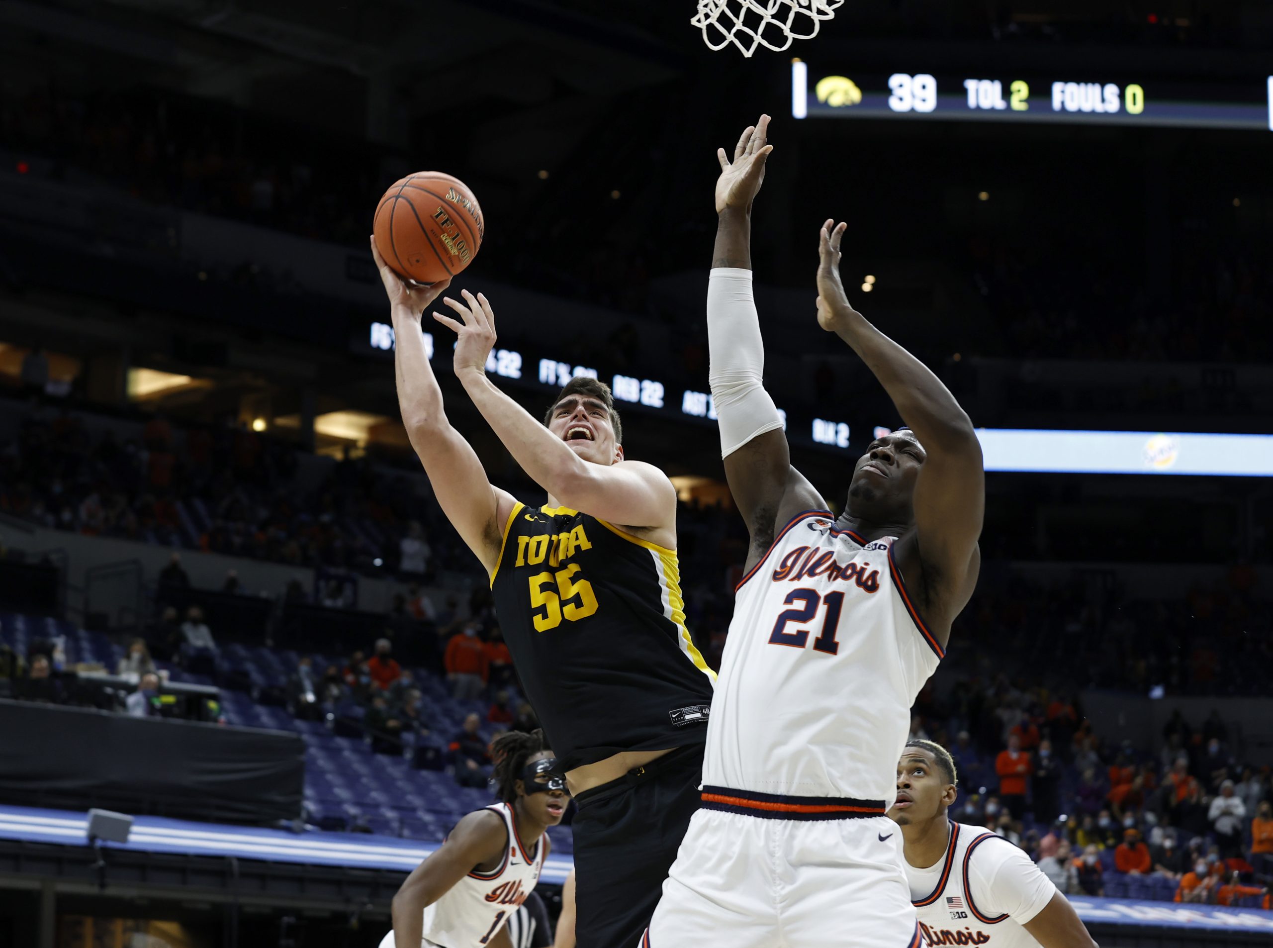 IOWA MBB VS ILLINOIS B1G IOWA MBB VS ILLINOIS B1G