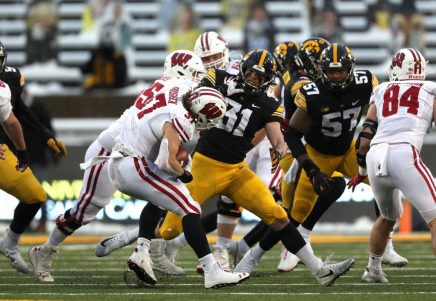 IOWA FOOTBALL VS WISCONSIN
