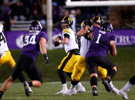 IOWA FOOTBALL VS NORTHWESTERN