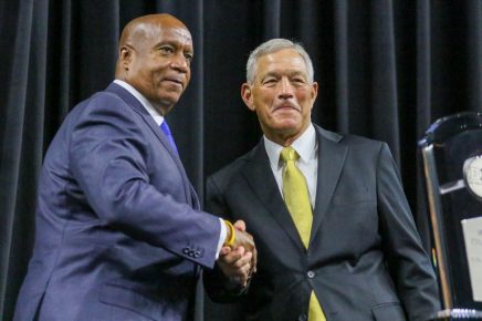 Kevin Warren, Kirk Ferentz