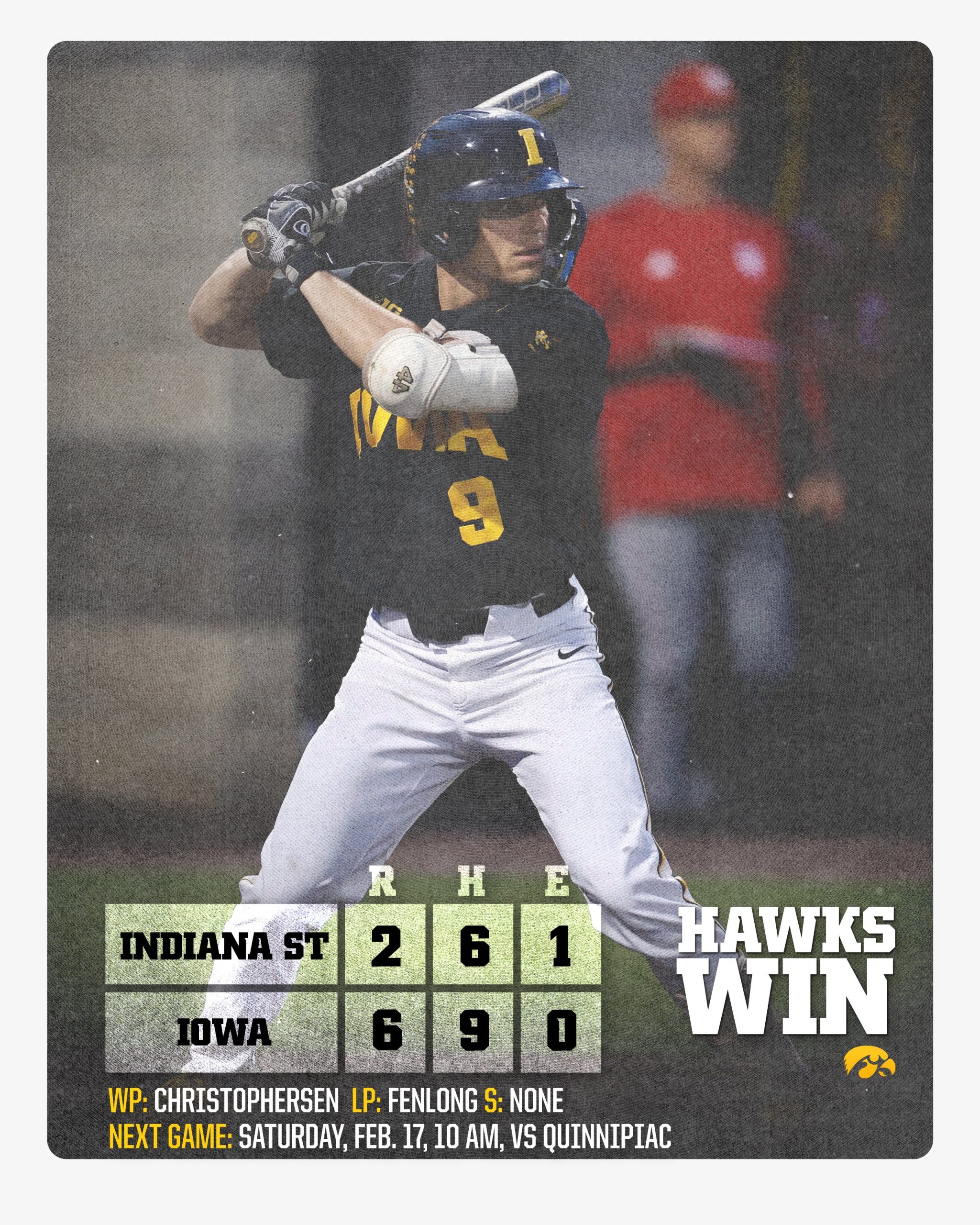 iowa baseball season opener