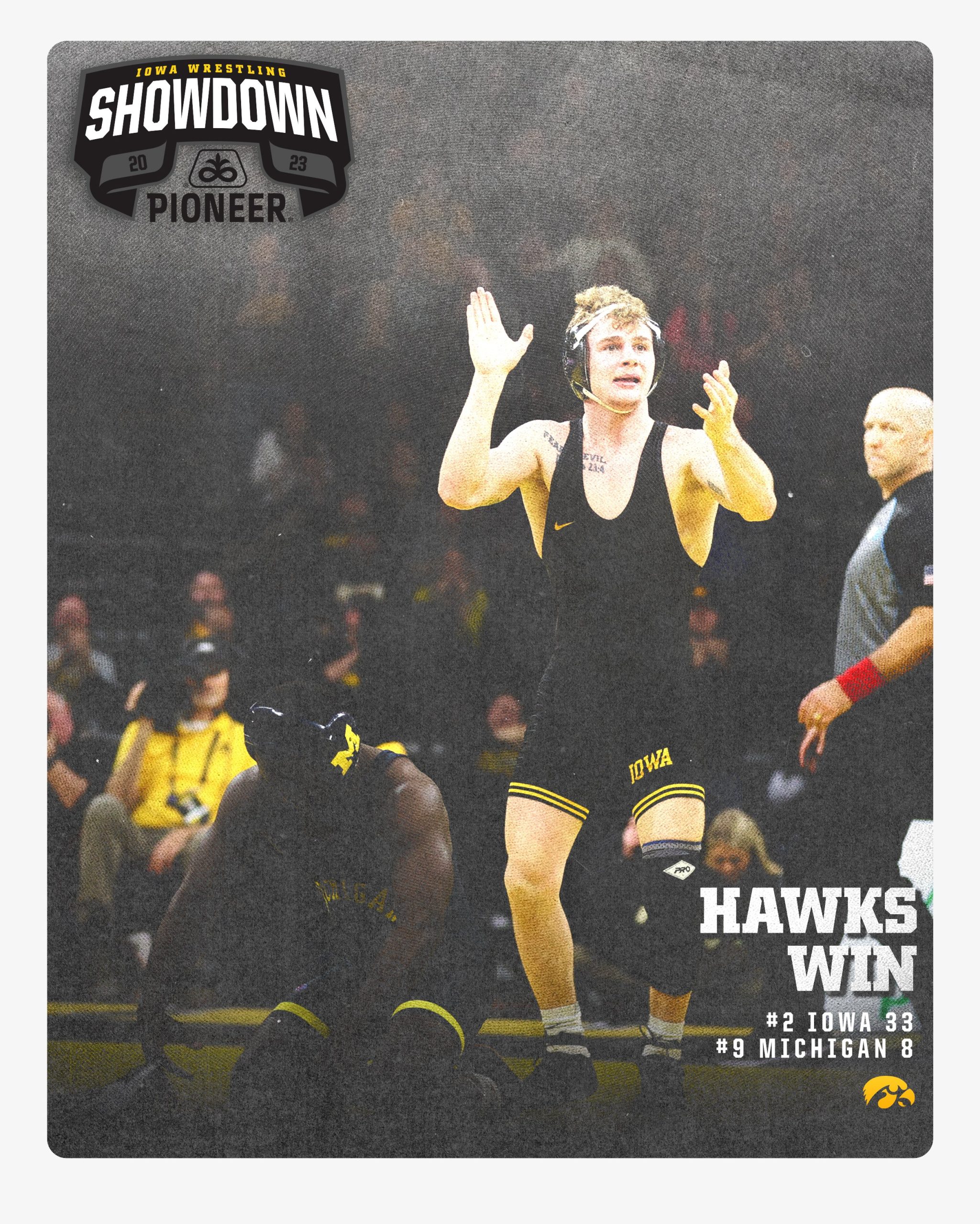 wrestlers beat michigan wrestlers beat michigan