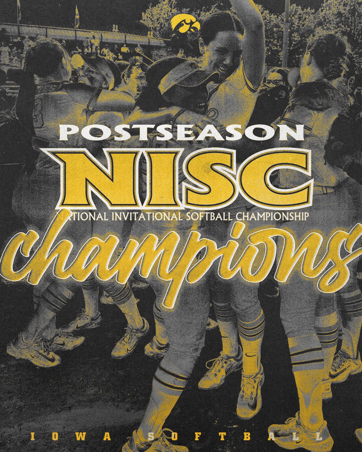 iowa wins softball nit