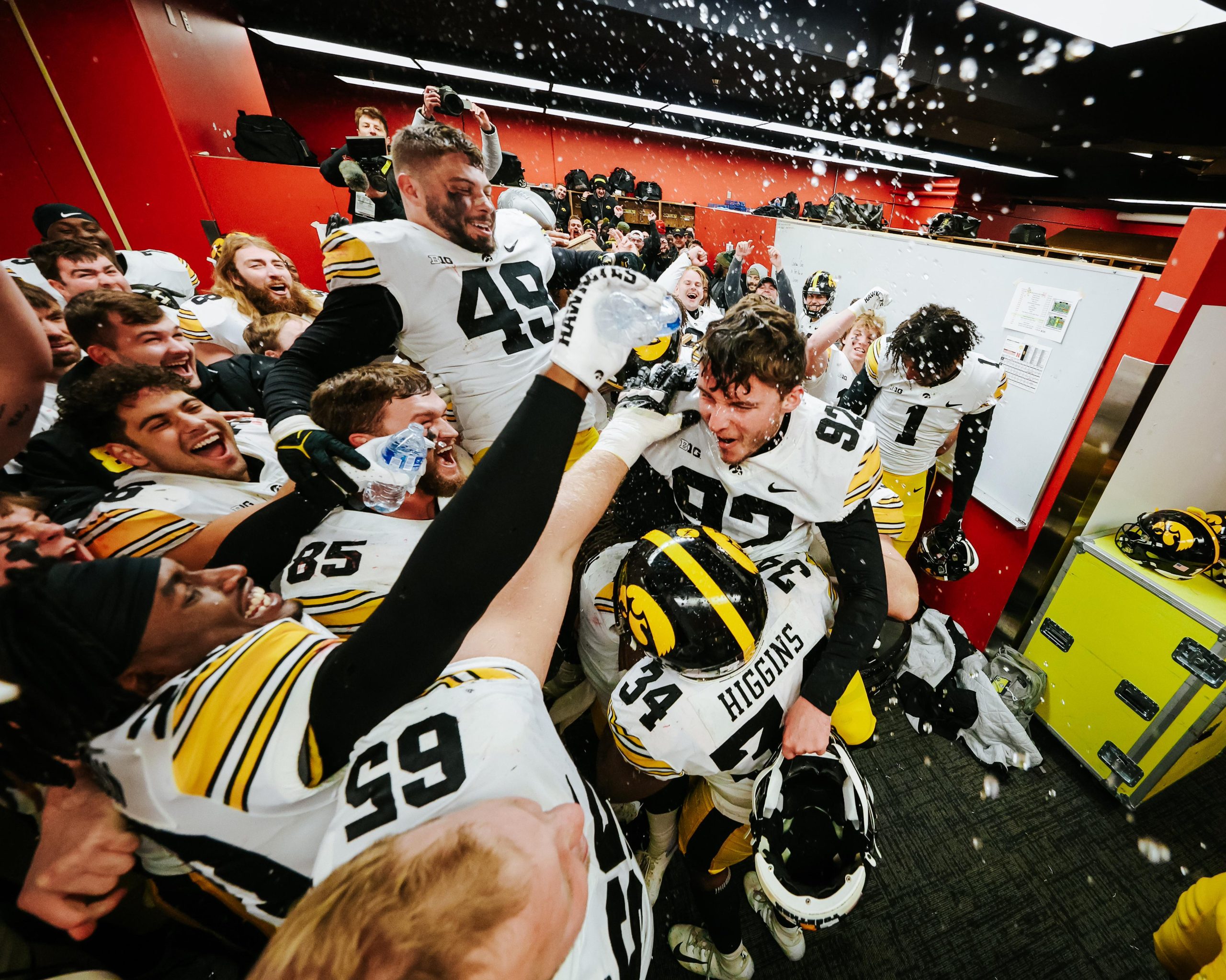 iowa fb neb celebration iowa fb neb celebration