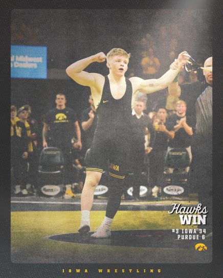 wrestling beats purdue