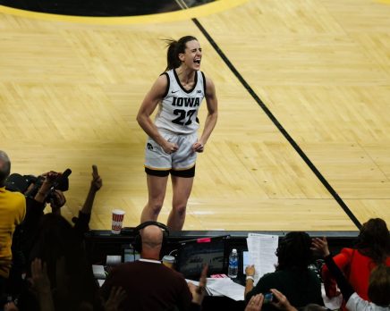 caitlin reacts to breaking record