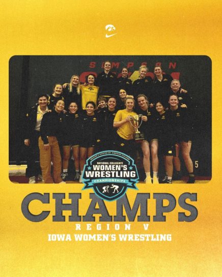 women wrestling regional champs