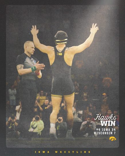 wrestling beats wisky 34-7