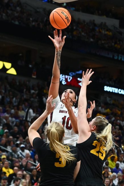 NCAA WOMENS BASKETBALL: MAR 31 2023 NCAA Women’s Basketball Championship - Iowa vs South Carolina