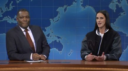 Caitlin Clark on Saturday Night Live