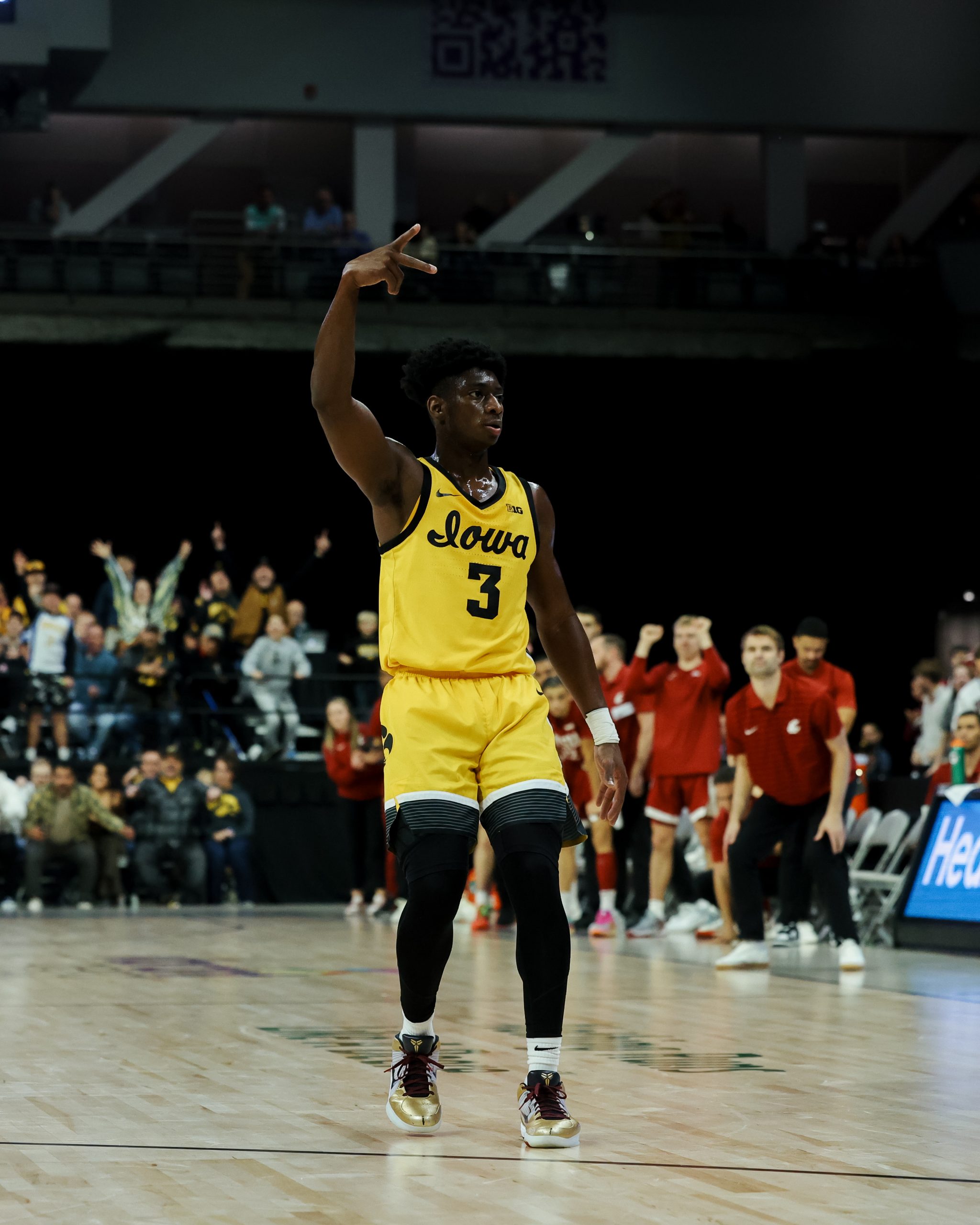 Drew Thelwell hits big three in 2nd half vs Washington State