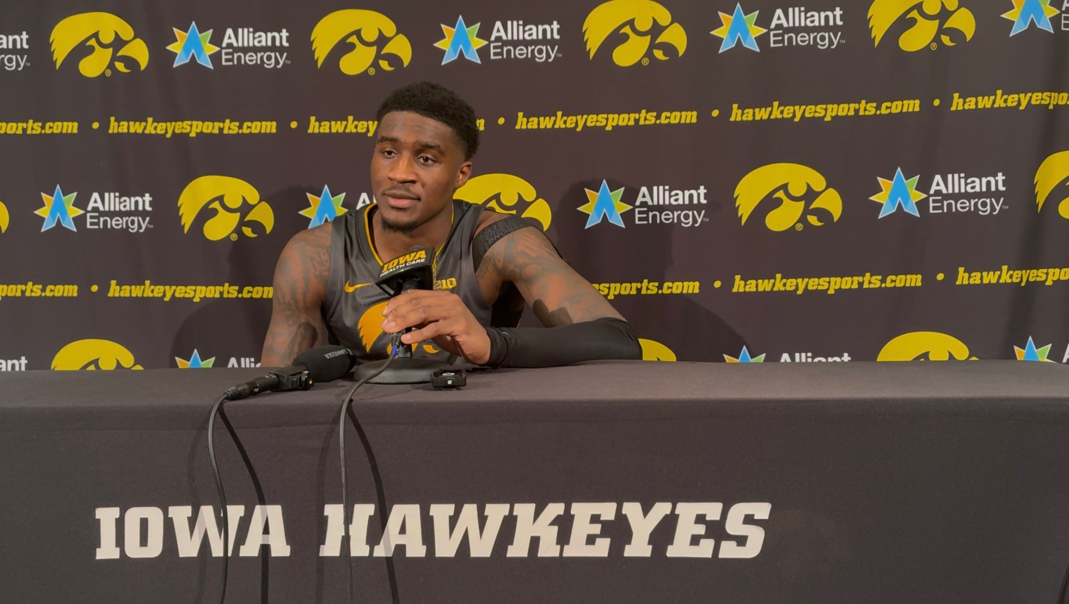 Seydou Traore after 96-77 win over South Dakota Seydou Traore after 96-77 win over South Dakota