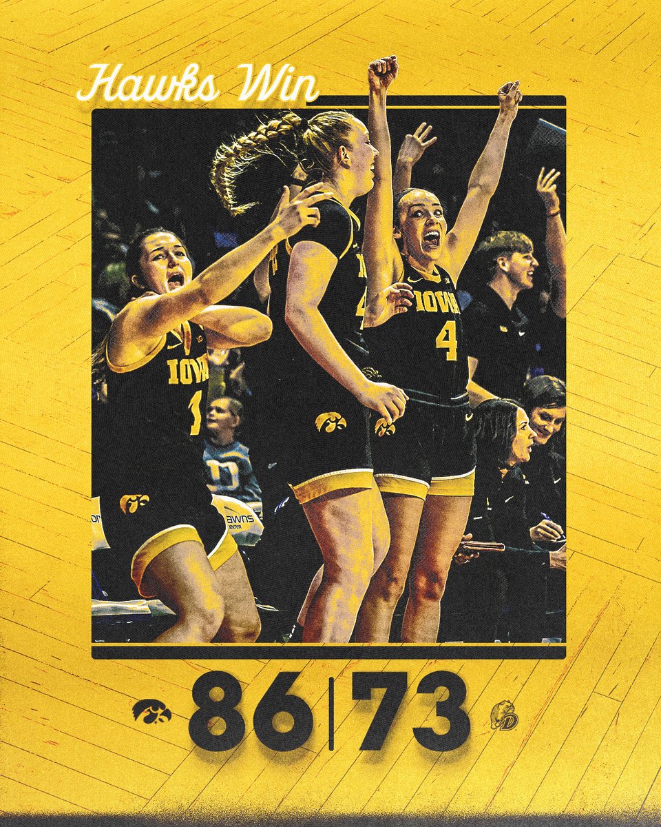 Iowa women's win over Drake