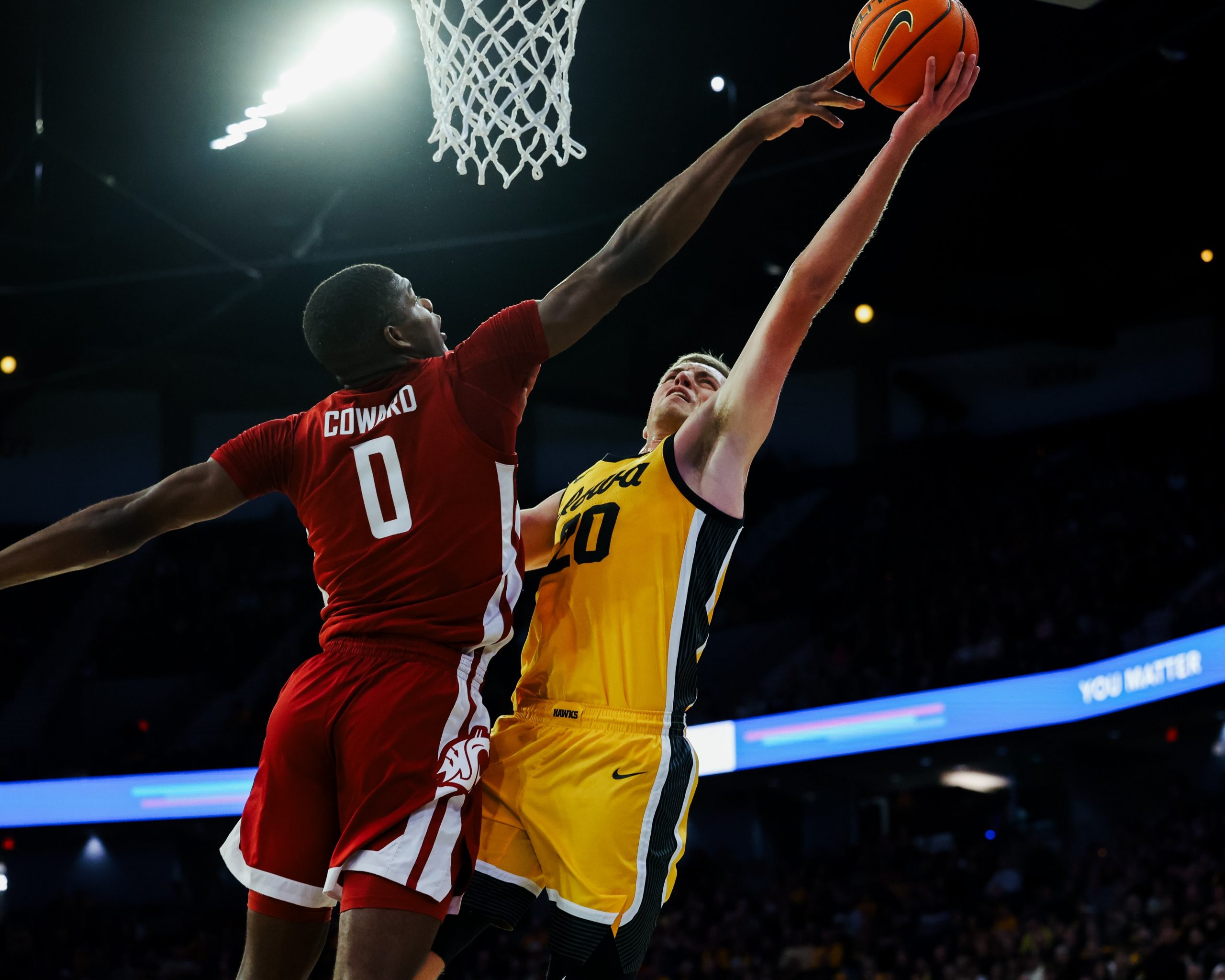 Payton Sandfort vs Washington State