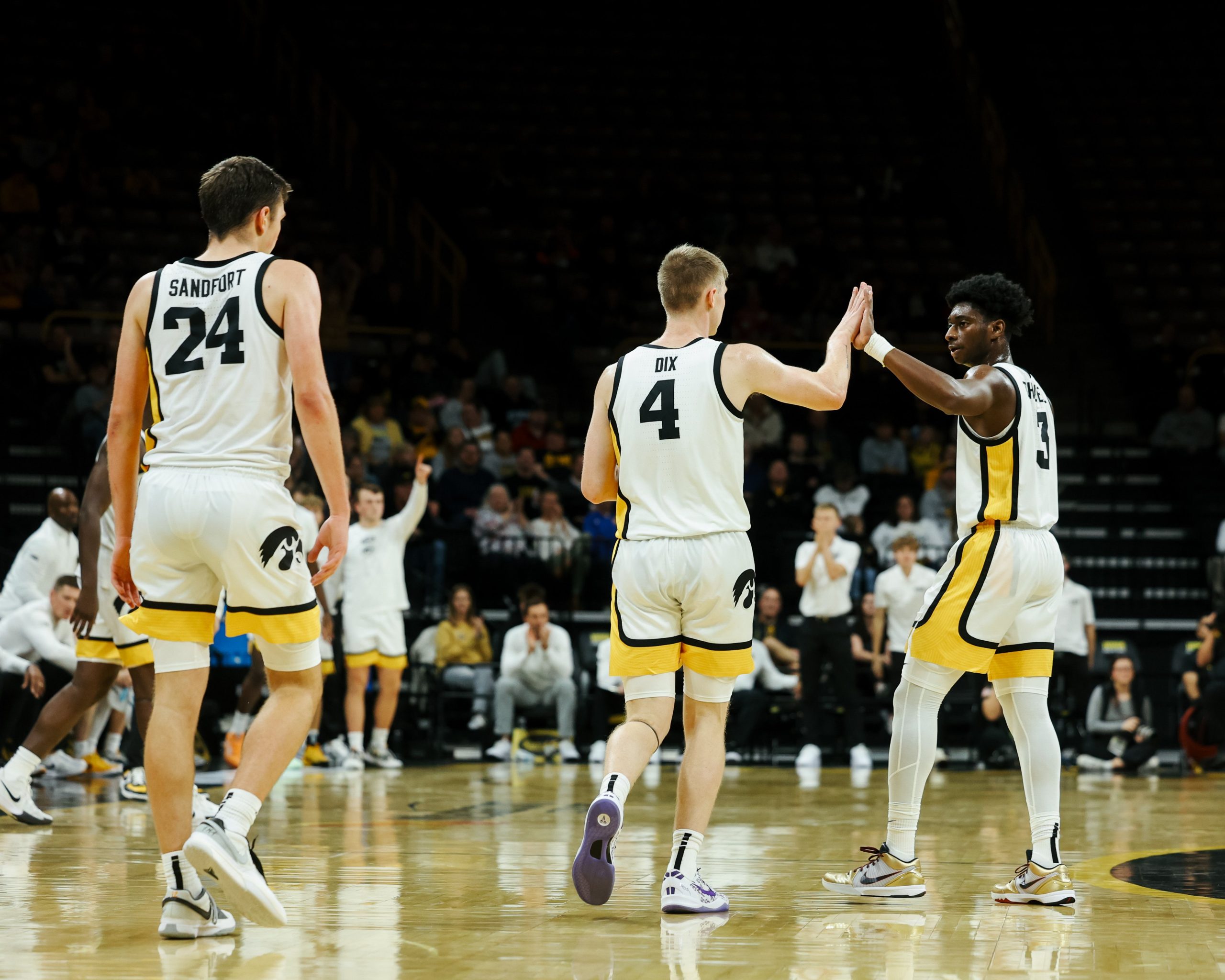 Pryce Sandfort, Josh Dix and Drew Thelwell