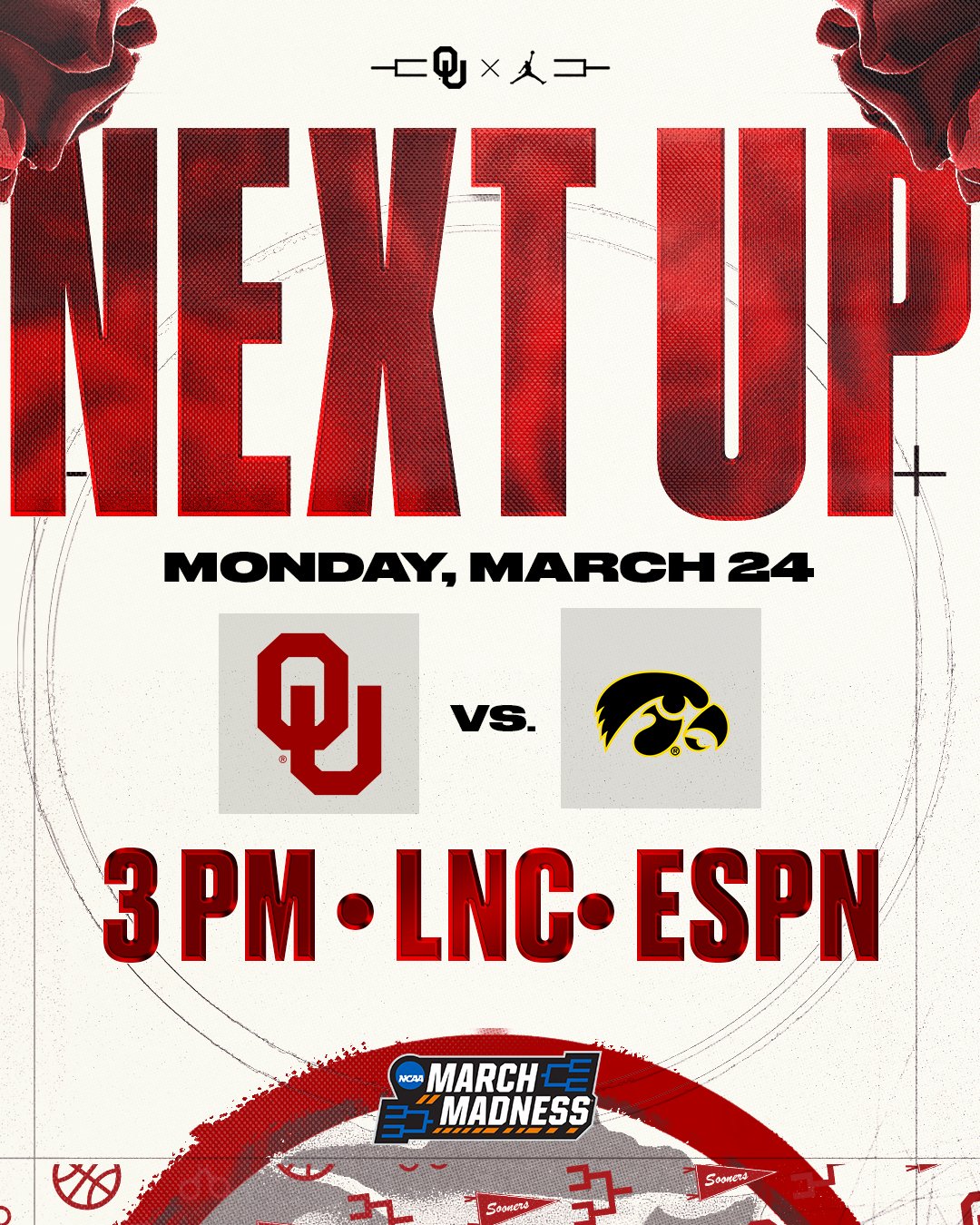 ou vs. iowa graphic ou vs. iowa graphic