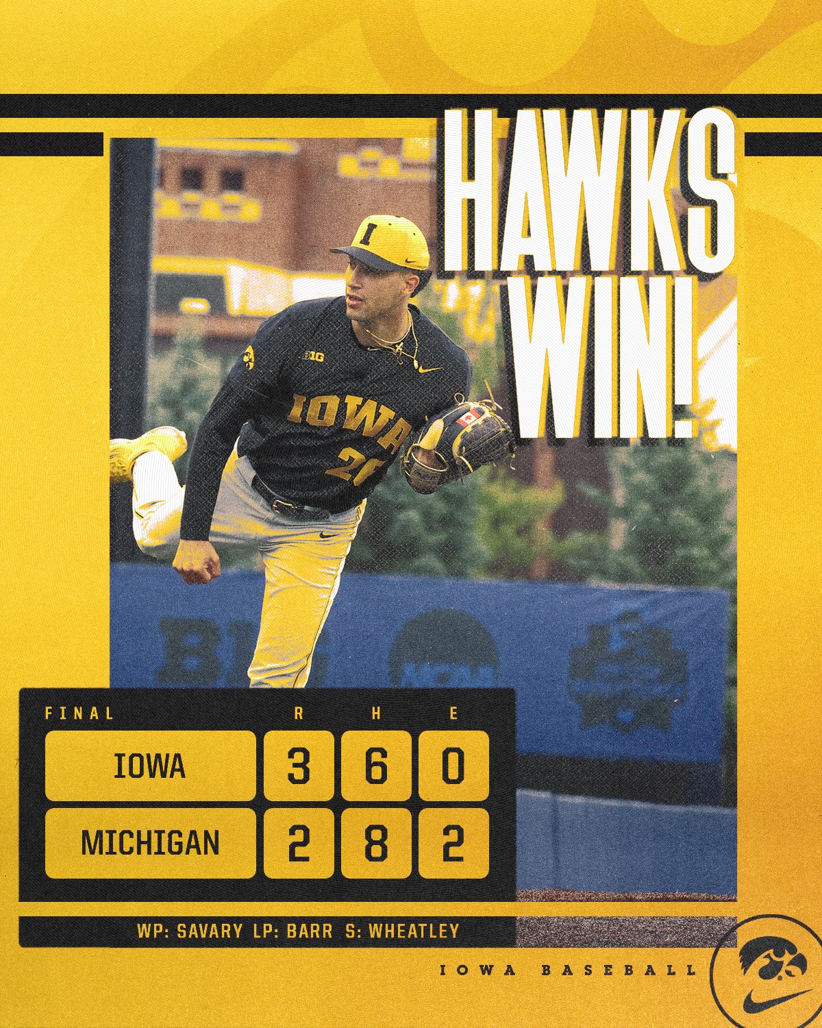 base beats michigan game 2