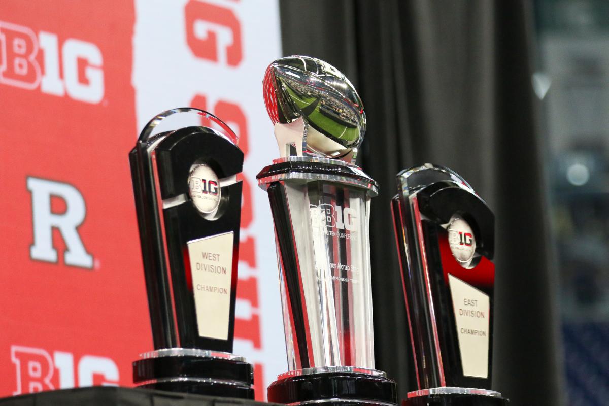 Big Ten trophies 