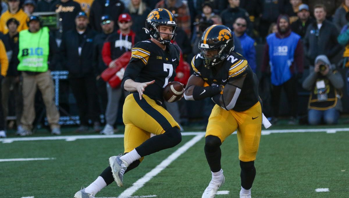 Spencer Petras, Kaleb Johnson 